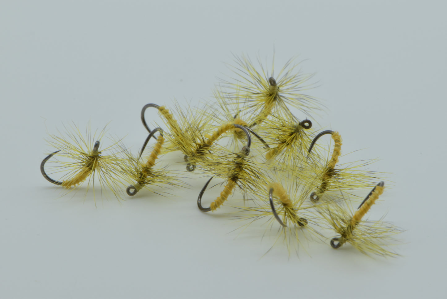 6 Golden Kogeki  Futsu Kebari Tenkara Flies