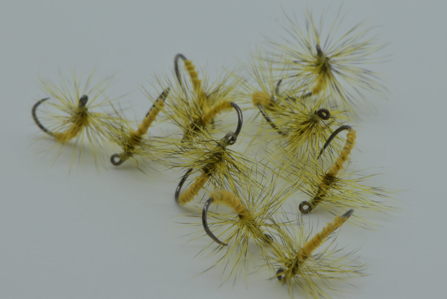 6 Golden Kogeki  Futsu Kebari Tenkara Flies